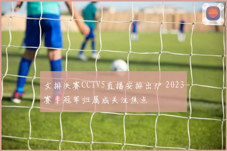 女排决赛CCTV5直播安排出炉 2023赛季冠军归属成关注焦点